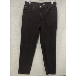 Vintage Black Levi’s 512 Slim Tapered Leg Mom Jeans Size 12